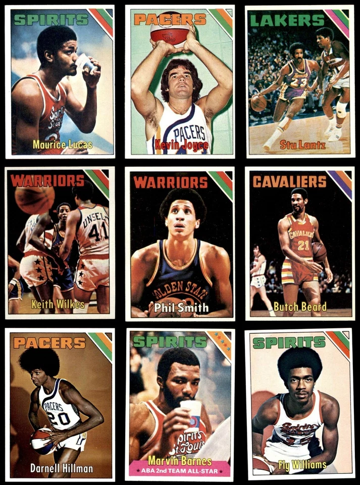 1975-76 Topps Basketball Cards singles EX $2.00 ea. #1-330 U-Pick FREE SHIPPING  - Image 1 of 1