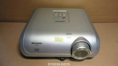 SHARP XR-10S-L Projector Beamer SVGA DLP 2000 LUMENS Excl Remote - 58 HOURS - Bild 1 von 3