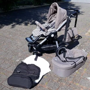 Kinderwagen Teutonia Beyou V3 mit viel Zubehör top Zustand, komplett gereinigt - Bild 1 von 9