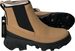 Sorel BREX Chelsea WP Boots - NEW Womens 8.5 Tawny Buff / Black - #46686-OF - Picture 1 of 5