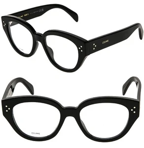 CELINE 50132 BOLD 3 puntos marco óptico negro 51 mm gafas de moda CL50132I 001 - Imagen 1 de 11