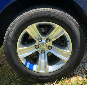 Wheel Hash Mark stripes Stripe Decals FIT ALL Car Truck Ram Blazer Camaro G8 MX6 - Picture 1 of 6