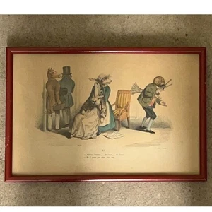 Jean Jacques Grandville (French 19thC) Metamorphoses print - XX - Picture 1 of 10