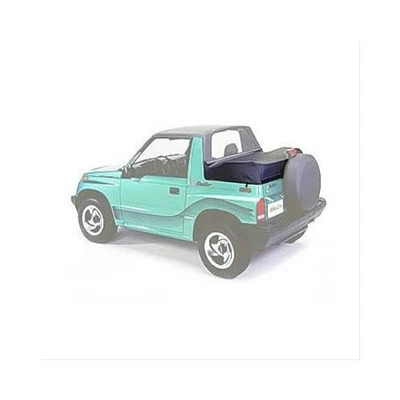 Bestop Soft Top Duster Deck Cover Polymer Cloth Black Denim Chevy  Geo Foto 1 de 2