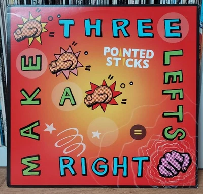 POINTED STICKS 'Three lefts make a right' 2009 Canada LP DOA PUNK - Bild 1 von 4