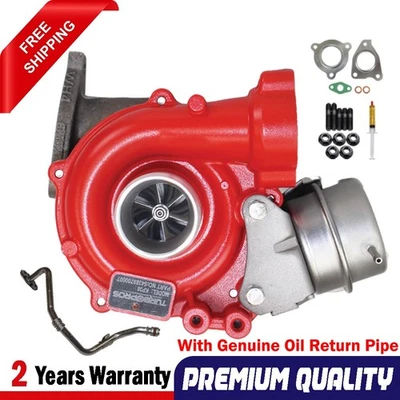 Turbo de alto flujo GEN1 + tubo de retorno de aceite genuino para Nissan X-Trail TL / TS R9M 1,6 L Foto 1 de 4