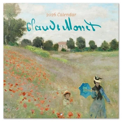 Calendrier mural Erik, Claude Monet 30x30cm (2026) - Photo 1/4