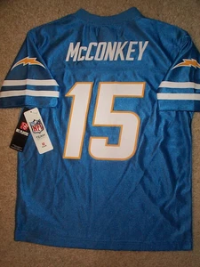 (2025-2026) LA Chargers LADD McCONKEY nfl Jersey YOUTH KIDS BOYS (m-medium 8-10) - Picture 1 of 3