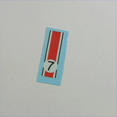 Corgi Toys  303 304 Mercedes 300SL Racing Stripe with RN#7 Decal - Image 1 of 3