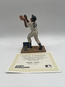 Willie Mays Sports Impressions Limited Edition Figurine New York Giants #1993 - Picture 1 of 7