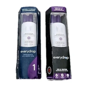 2 PACKS New ΕVΕRYDROP ΕDR1RXD1 Refrigerator Water Filter 1 Replacement - Picture 1 of 5