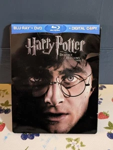Harry Potter and the Deathly Hallows Part 1 Bluray DVD Steelbook - Picture 1 of 13