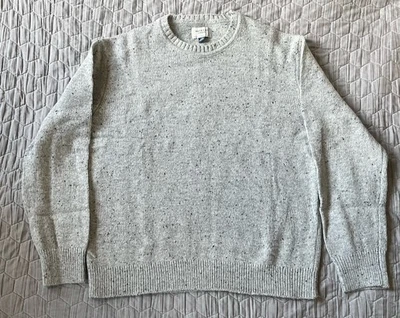 Suéter American Eagle Para Hombre Mezcla de Lana Gris Cuello Redondo Talla Grande Nuevo Con Etiquetas Foto 1 de 4