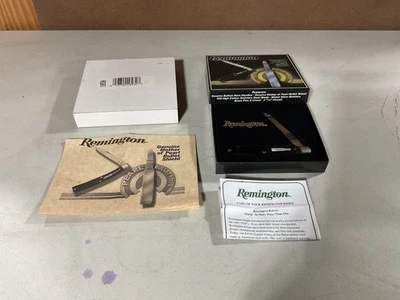 Cuchillo Doctor Bala Perla Remington EE. UU., Cuerno de Búfalo y Mango de Madreperla Foto 1 de 3