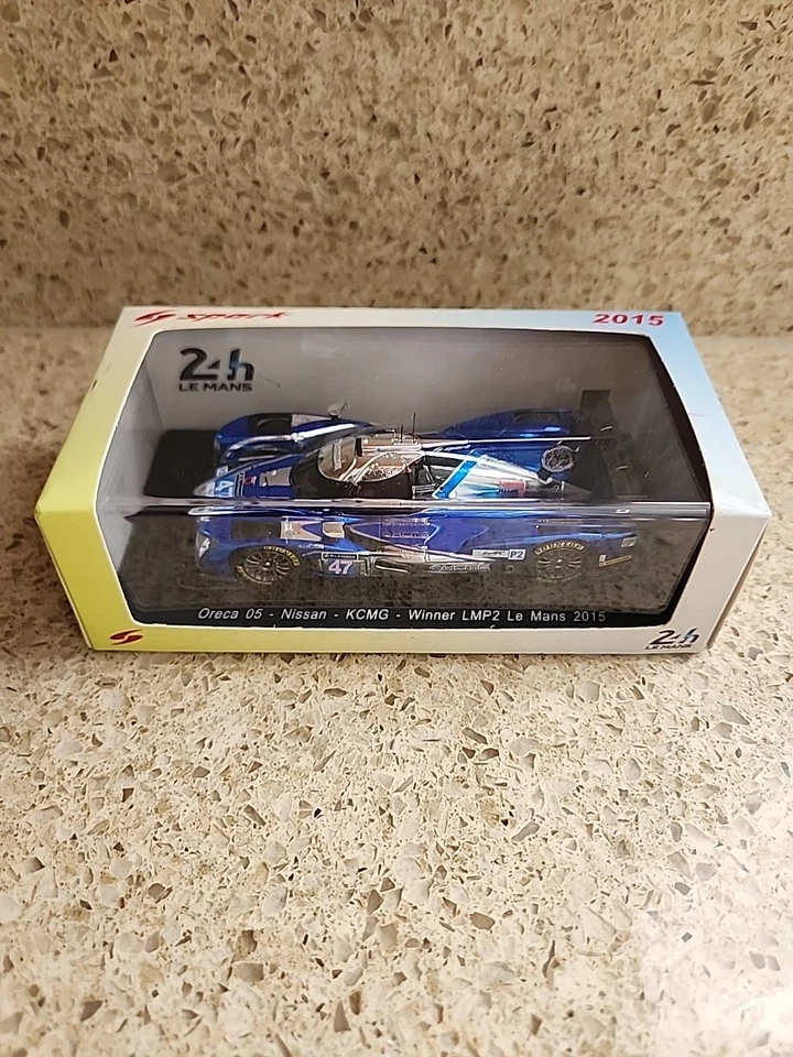 Spark S4660 Oreca 05-日产 KCMG #47 LMP2 级冠军勒芒 2015 - 1/43 比例 — 第 1/4 张图片
