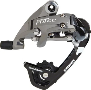 SRAM Force WiFli Rear Derailleur - 10 Speed, Medium Cage, Black/Silver - Picture 1 of 2