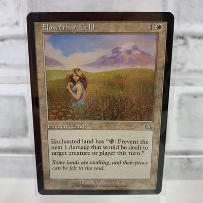 2000 Magic The Gathering: Prophecy Flowering Field 9/143 - Image 1 of 2