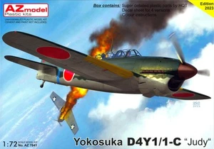 AZ Models 1/72 YOKOSUKA D4Y1/1-C "JUDY" Japanese Naval Fighter - Picture 1 of 5