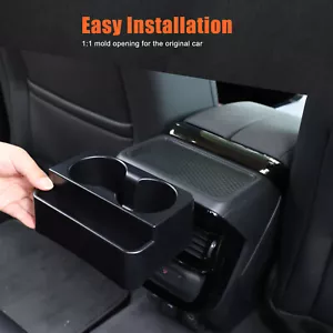 ABS Car Rear Air Outlet Upper Storage Box For Land Rover Evoque 2024+ Cup Holder - Picture 1 of 10