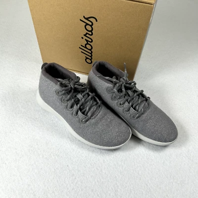 Allbirds Wool Runner Up Mizzle Sneakers Women Size 10 Medium Light Grey Shoes - Image 1 of 4