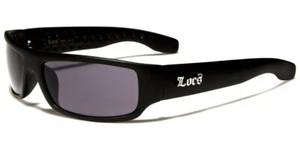 lunettes de soleil enveloppantes rap poker rappeur motard gafas sol 8LOC9003-MB - Foto 1 di 2