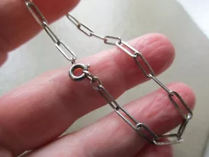 PULSERA ANTIGUA VINTAGE ALEMANA 835 PLATA ESTAMPADA CLIP ESLABÓN CADENA ENCANTO - Imagen 1 de 5