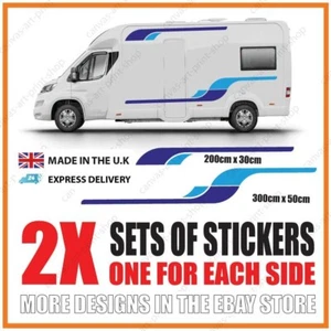 Motorhome graphics stickers decals camper van caravan universal fitting mg116 - Picture 1 of 2