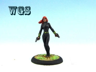 Knight Models painted Batman Miniature Game Marvel universe Black Widow KM005 - Image 1 of 4