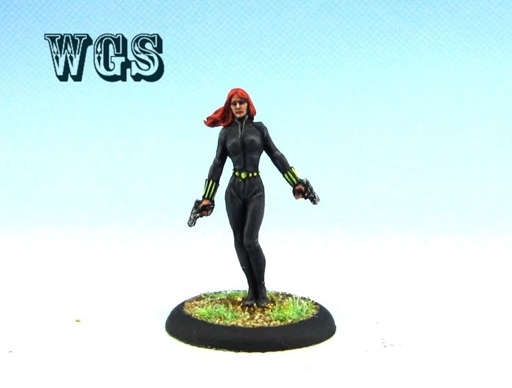 Knight Models painted Batman Miniature Game Marvel universe Black Widow KM005 - Image 1 of 4