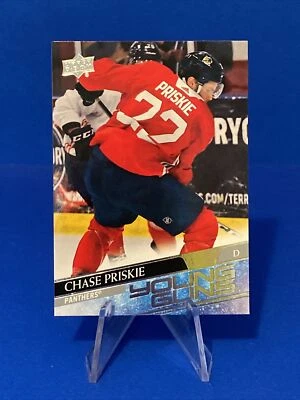 2019-20 Upper Deck Chase Priskie Young Guns Rookie Card Florida Panthers RC - Image 1 of 2