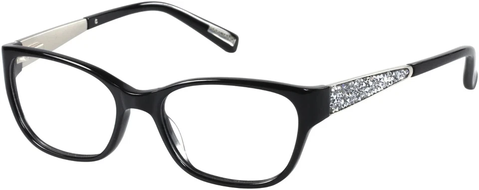 Marciano By Guess GM243 Black BLK Plastic Eyeglasses Frame 50-16-135 W/Stones - Image 1 of 1