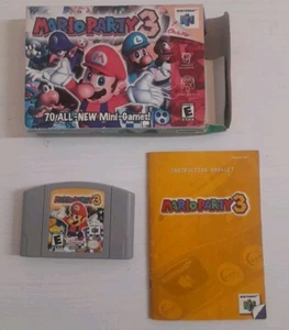 Mario Party 3 N64 Nintendo 64, CIB, NTSC USA version - Picture 1 of 11