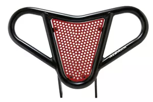Parachoques delantero Yamaha YFZ 450 pantalla negra y roja Alba Racing 199 M2 BR - Imagen 1 de 4