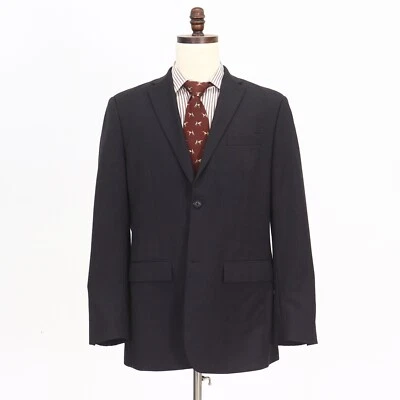 Perry Ellis 44R Gray Sport Coat Blazer Jacket Striped 2B Wool - Image 1 of 4