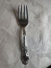International Sterling BROCADE Baby Fork And Spoon Set