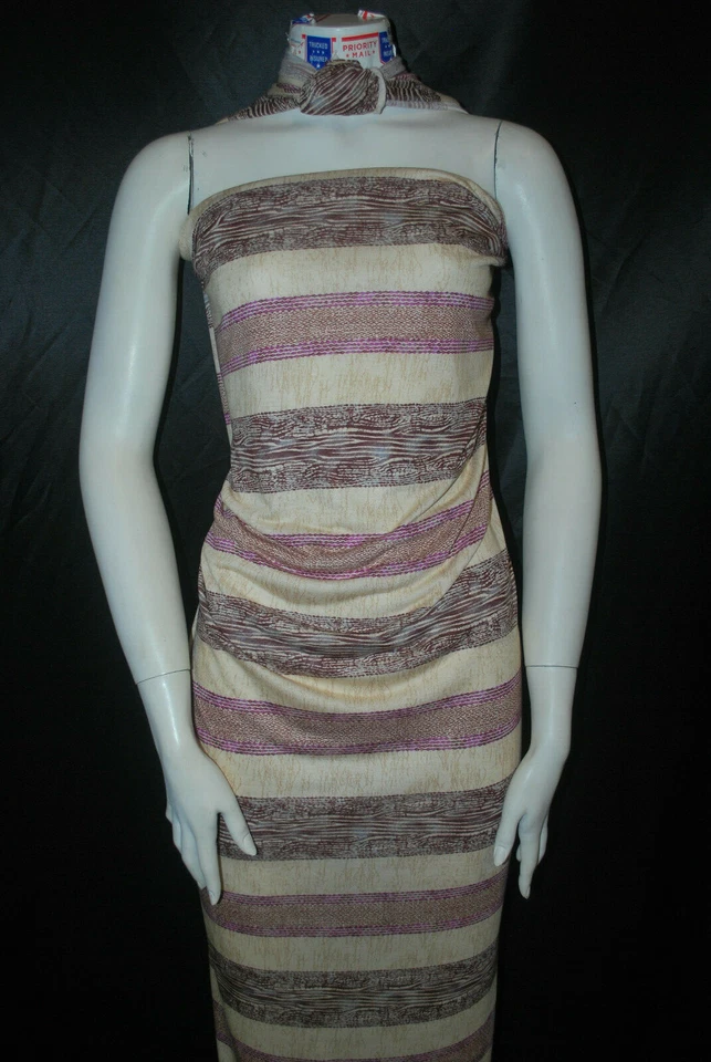 Tela de jersey modal 100 % tejida ecológica hermosa impresión tribal por yarda Foto 1 de 4