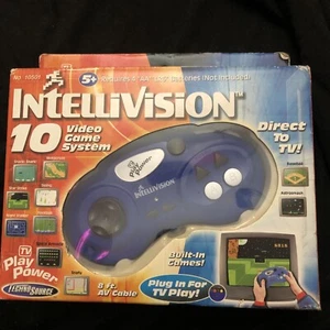 Intellivision 10 Game Retro Video Game System TV Power Play plug in Techno - Picture 1 of 2
