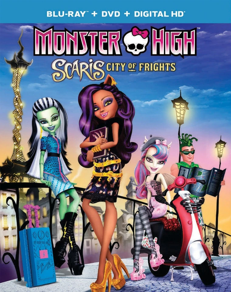 MONSTER HIGH :SCARIS CITY OF FRIGHTS    Blu Ray - Sealed Region free for UK - Image 1 of 1