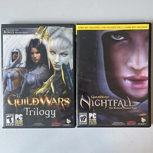Guild Wars Trilogie + Nightfall Pre-Release Bonus Pack komplett CIB - Bild 1 von 5