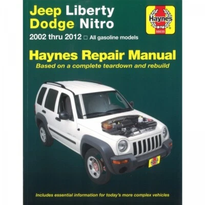 Jeep Liberty Dodge Nitro 2002-2012 workshop manual Haynes - Bild 1 von 4