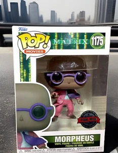 Figura Vinilo Funko Pop Morfeo The Matrix Edición Especial Nº 1175 Películas de Ciencia Ficción - Imagen 1 de 11