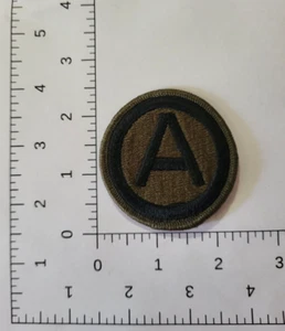 US Army Central Command "A" 3rd Army 2-1/4" Patch Subdued - Picture 1 of 4