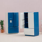 Miniatures maison de poupée maison de poupée mobilier en bois réfrigérateur cuisine