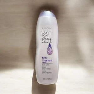 AVON Skin so Soft Firm & Restore +Babassu Body Lotion - 11.8 oz - New Sealed - Picture 1 of 2
