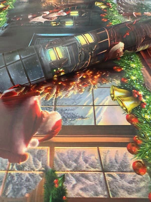 PVC Tischdecke „NADAL“ Weihnachten Meterware Wachstuch Breite & Länge wählbar  - Bild 1 von 4