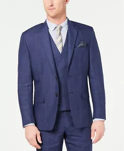 Lauren Ralph Lauren Herren Ultra Flex Anzug Sakko Gr. 40 lang Neu mit Etikett blau kariert - Bild 1 von 10