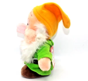 8" Plush SLEEPY Exclusive Disneyland Walt Disney World Snow White Seven Dwarfs - Picture 1 of 9