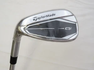 NEW LH TaylorMade Qi Single Pitching Wedge Dynamic Gold S300 Stiff Flex Steel - Picture 1 of 6