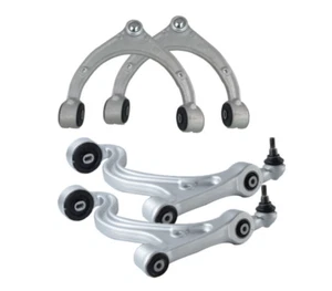 Front Upper and Lower Control Arms 4PCS New Fits For Porsche Panamera 2010-2013 - Imagen 1 de 8