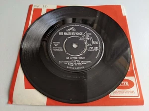 Ray Charles - No Letter Today / Take These Chains From My Heart - HMV 7" 45 RPM - Picture 1 of 6